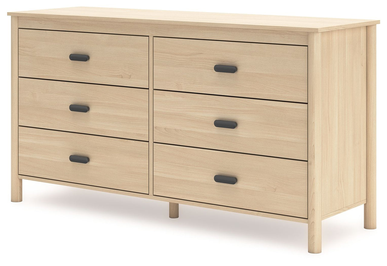 Cabinella - Tan - Six Drawer Dresser Signature Design by Ashley® 