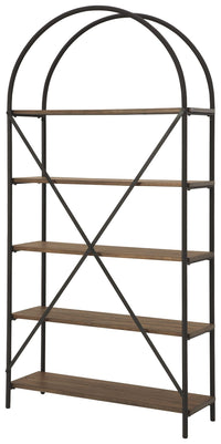 Galtbury - Brown / Black - Bookcase Signature Design by Ashley® 
