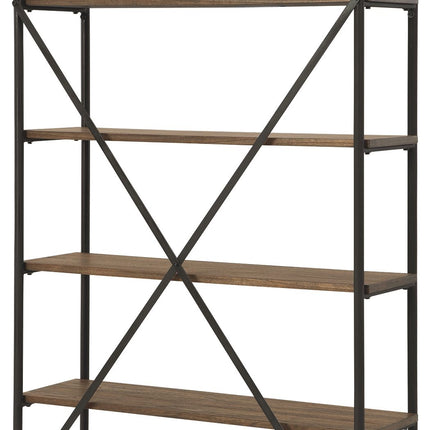 Galtbury - Brown / Black - Bookcase Ashley Furniture 