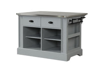 Urrur - Kitchen Island - Gray Finish ACME 