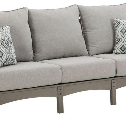 Visola - Gray - Sofa With Cushion Signature Design by Ashley® 