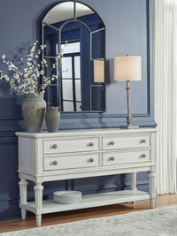 Montelaine - Antique White - Dining Room Server Benchcraft® 