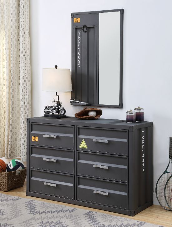 Cargo - Dresser - Gunmetal Finish ACME 