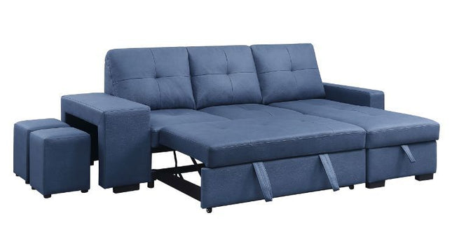 Strophios - Futon - Blue Fabric ACME 