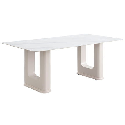 Kalam - Dining Table - Ceramic Top & Beige Finish ACME 