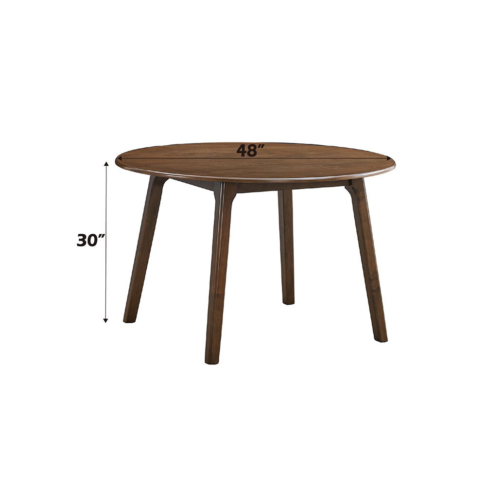 Keiki - Round Dining Table - Walnut ACME 