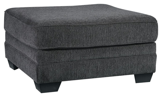 Tracling - Slate - Oversized Accent Ottoman Ashley Furniture 