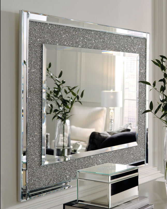 Kingsleigh - Metallic - Accent Mirror - Rectangular Ashley Furniture 