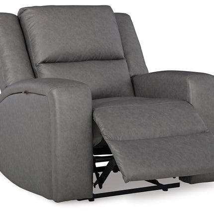 Brixworth - Slate - Zero Wall Recliner Benchcraft® 