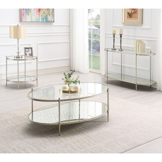 Zaba - End Table - Pearl Silver - Tony's Home Furnishings