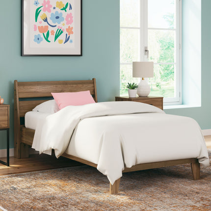 Deanlow - Platform Panel Bed Signature Design by Ashley® 