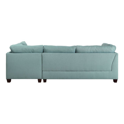 Laurissa - Sectional Sofa & Ottoman (2 Pillows) ACME 