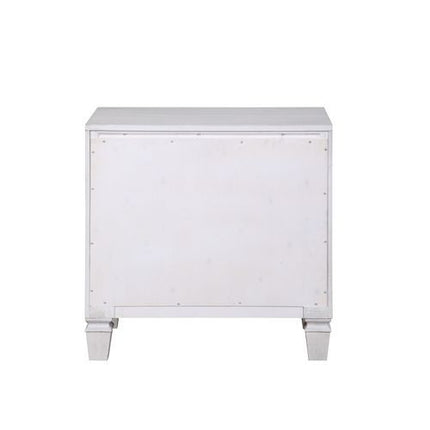 Katia - Nightstand - Rustic Gray & White Finish ACME 