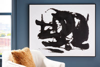 Thumbnail for Egonsboro - Black / White - Wall Art - Tony's Home Furnishings