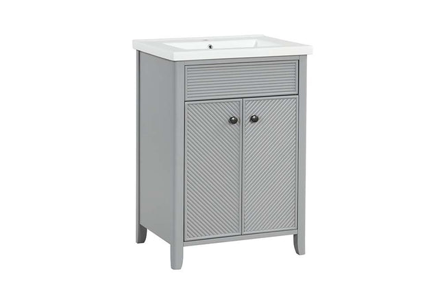 Eirlys - Sink Cabinet - Gray Finish ACME 