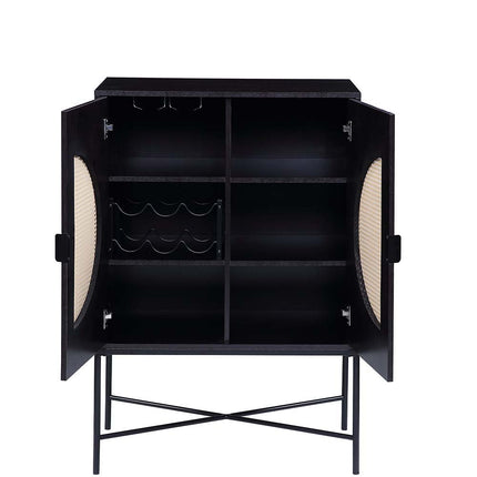 Colson - Wine Cabinet - Black Finish ACME 