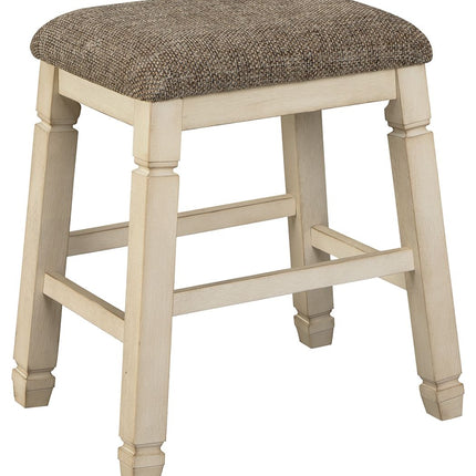 Bolanburg - Beige - Upholstered Stool (Set of 2) Signature Design by Ashley® 