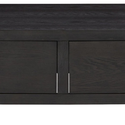 Foyland - Black - Cocktail Table With Storage Signature Design by Ashley® 