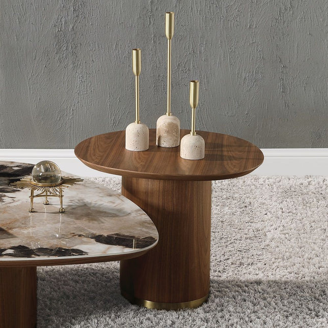 Willene - End Table - Walnut - Tony's Home Furnishings