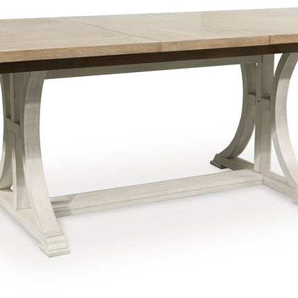 Shaybrock - Rectangular Dining Room Extension Table Set Benchcraft® 