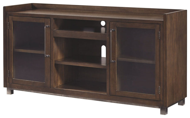 Starmore - Brown - Xl TV Stand W/Fireplace Option Ashley Furniture 