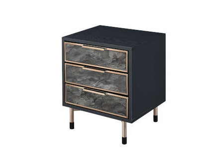 Arbyrd - Accent Table - Black & Champagne ACME 