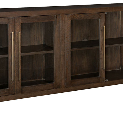 Balintmore - Dark Brown - Accent Cabinet - Horizontal Ashley Furniture 