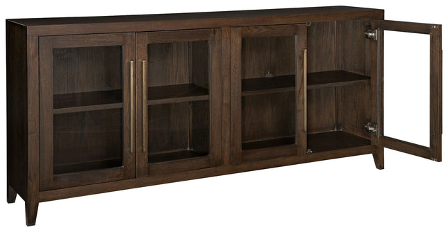 Balintmore - Dark Brown - Accent Cabinet - Horizontal Ashley Furniture 