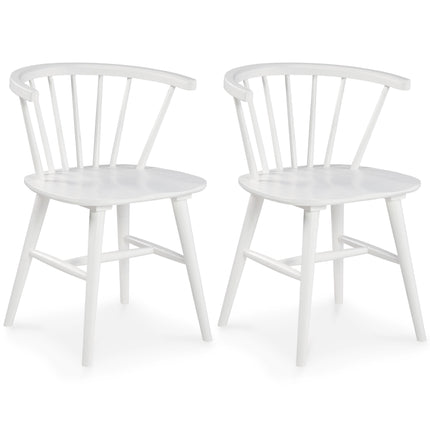 Grannen - White - Dining Room Side Chair (Set of 2) Signature Design by Ashley® 