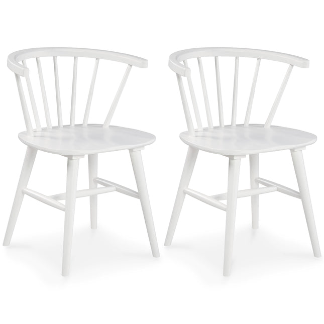 Grannen - White - Dining Room Side Chair (Set of 2) Signature Design by Ashley® 