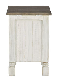 Thumbnail for Havalance - White / Gray - Chair Side End Table - Tony's Home Furnishings