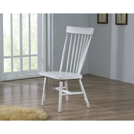 Adriel - Side Chair (Set of 2) - Antique White ACME 