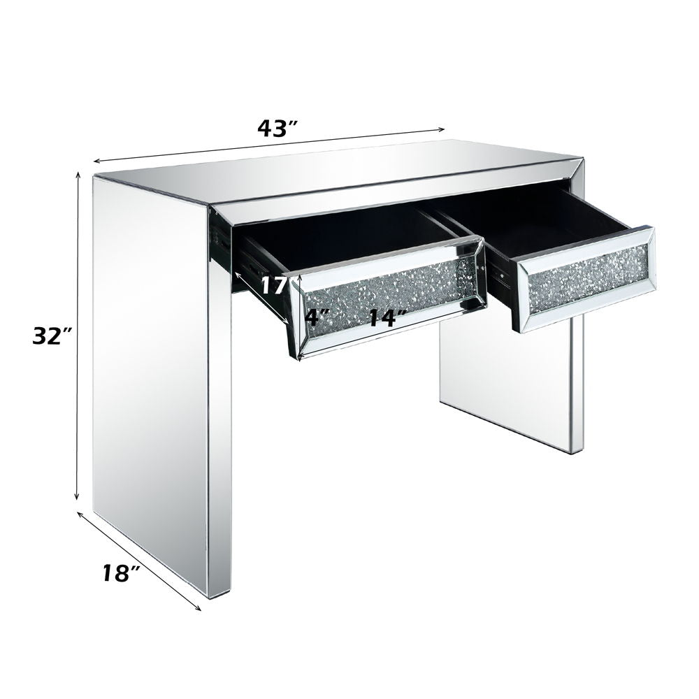 Noralie - Accent Table - Pearl Silver - 32" - Tony's Home Furnishings