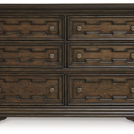 Maylee - Dark Brown - Dresser Signature Design by Ashley® 