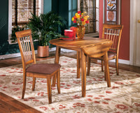 Thumbnail for Berringer - Rustic Brown - Dining Uph Side Chair (Set of 2) - Tony's Home Furnishings