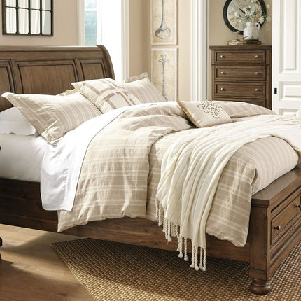 Flynnter - Storage Sleigh Bed Signature Design by Ashley® 