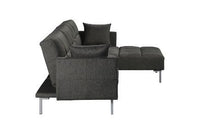 Duzzy - Sectional Sofa - Dark Gray Fabric - Tony's Home Furnishings