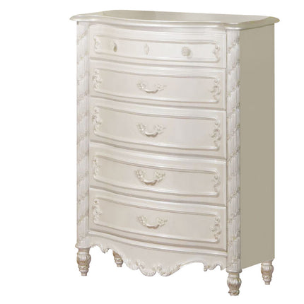 Pearl - Chest - Pearl White - Tony's Home Furnishings