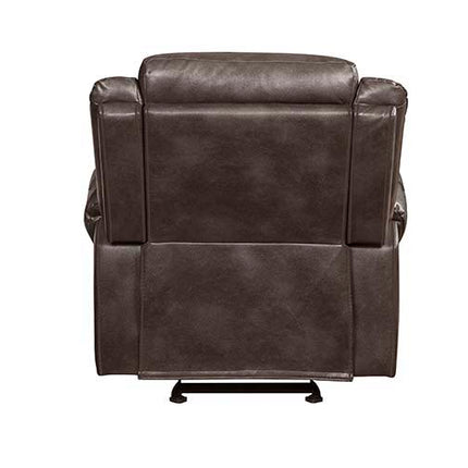 Lydia - Glider Recliner - Brown Leather Aire ACME 