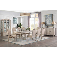 Wynsor - Dining Table - Antique Champagne - Tony's Home Furnishings