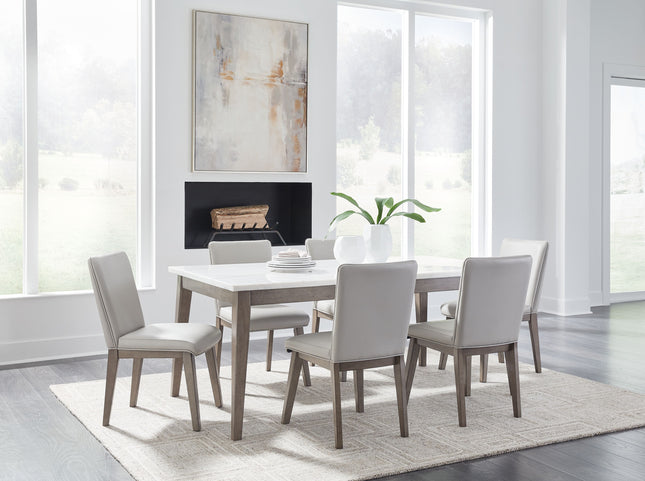 Loyaska - Rectangular Dining Room Set Signature Design by Ashley® 