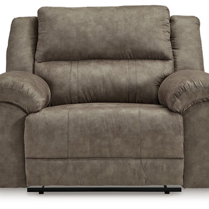 Laresview - Fossil - Zero Wall Wide Seat Recliner Signature Design by Ashley® 