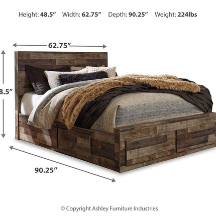 Derekson - Panel Bed Benchcraft® 