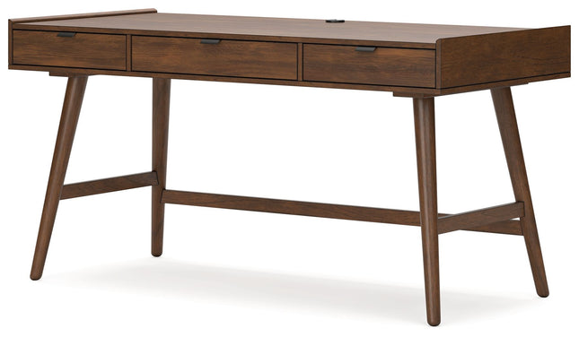 Lyncott - Brown - Home Office Desk - Tony's Home Furnishings