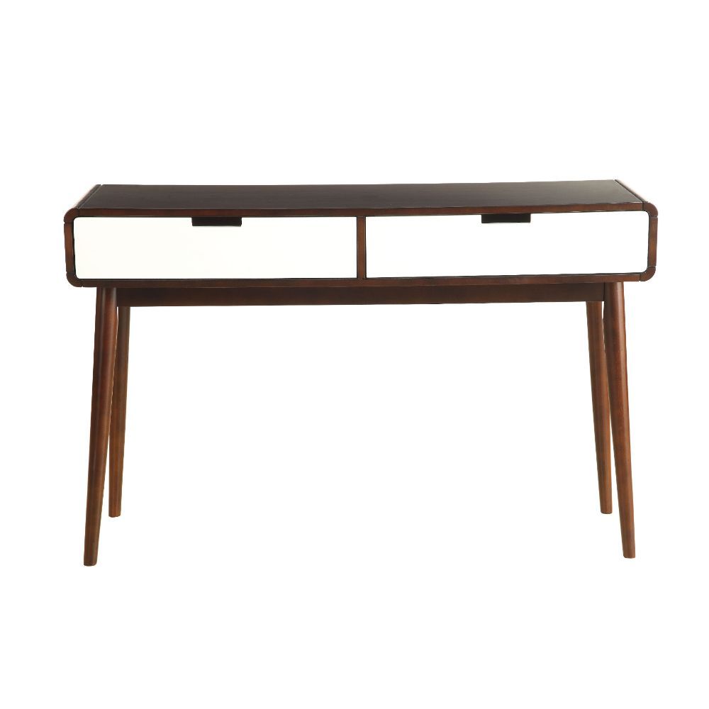 Christa - Accent Table - Espresso & White ACME 