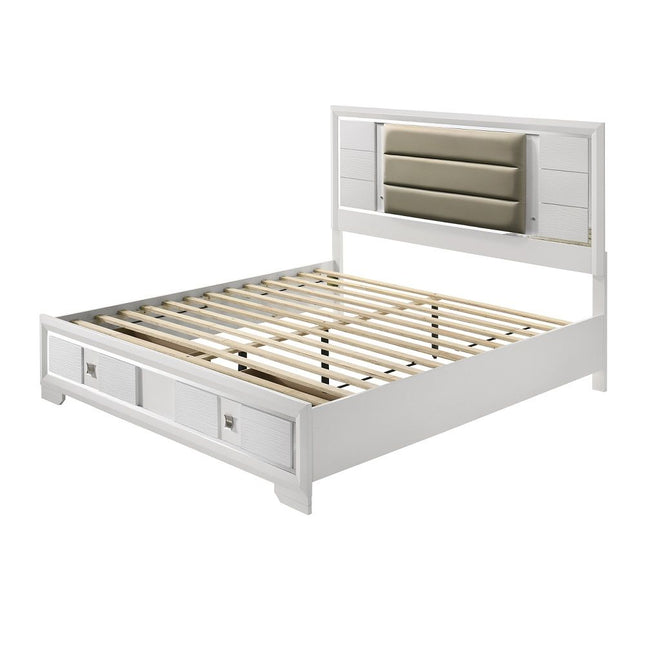 Elain - Bed With Led & Storage ACME 