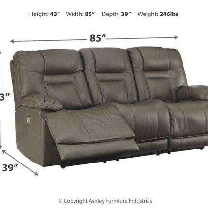 Wurstrow - Power Reclining Living Room Set Signature Design by Ashley® 