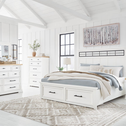 Ashbryn - Panel Storage Bedroom Set - Tony's Home Furnishings