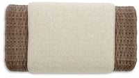 Thumbnail for Sandy Bloom - Beige - Ottoman With Cushion Signature Design by Ashley® 