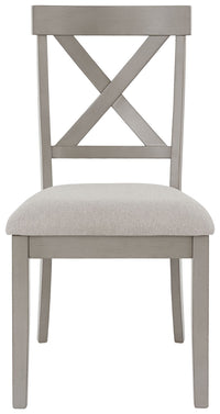 Thumbnail for Parellen - Gray - Dining Uph Side Chair (Set of 2) - Tony's Home Furnishings